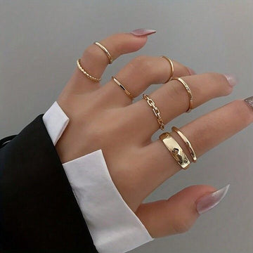 Statement Rings & Bracelets