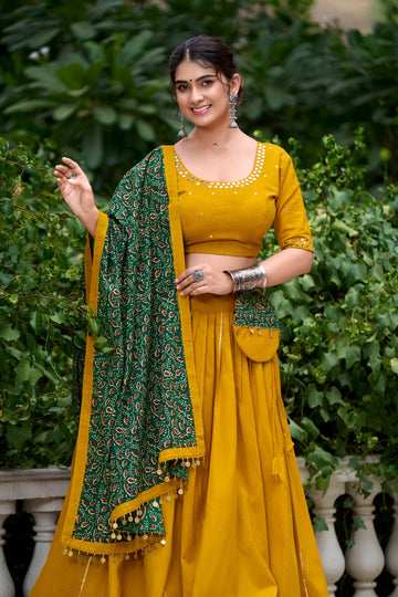 Pure Cotton Lehenga Choli