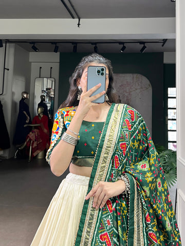 Tasar Silk lehengas