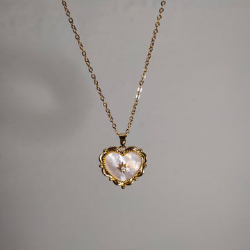 Heart Star Pendant Necklace