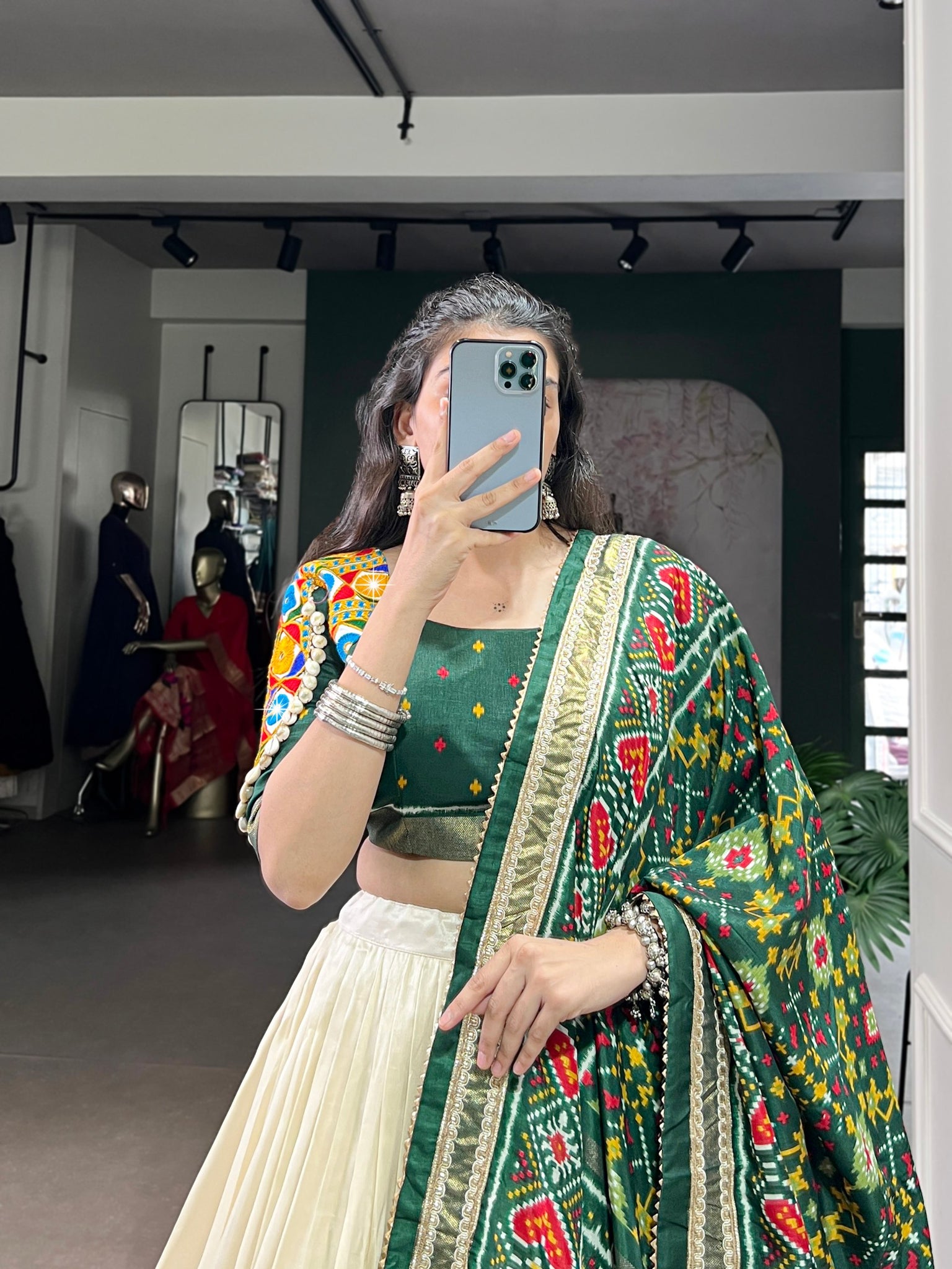 Tasar Silk lehengas