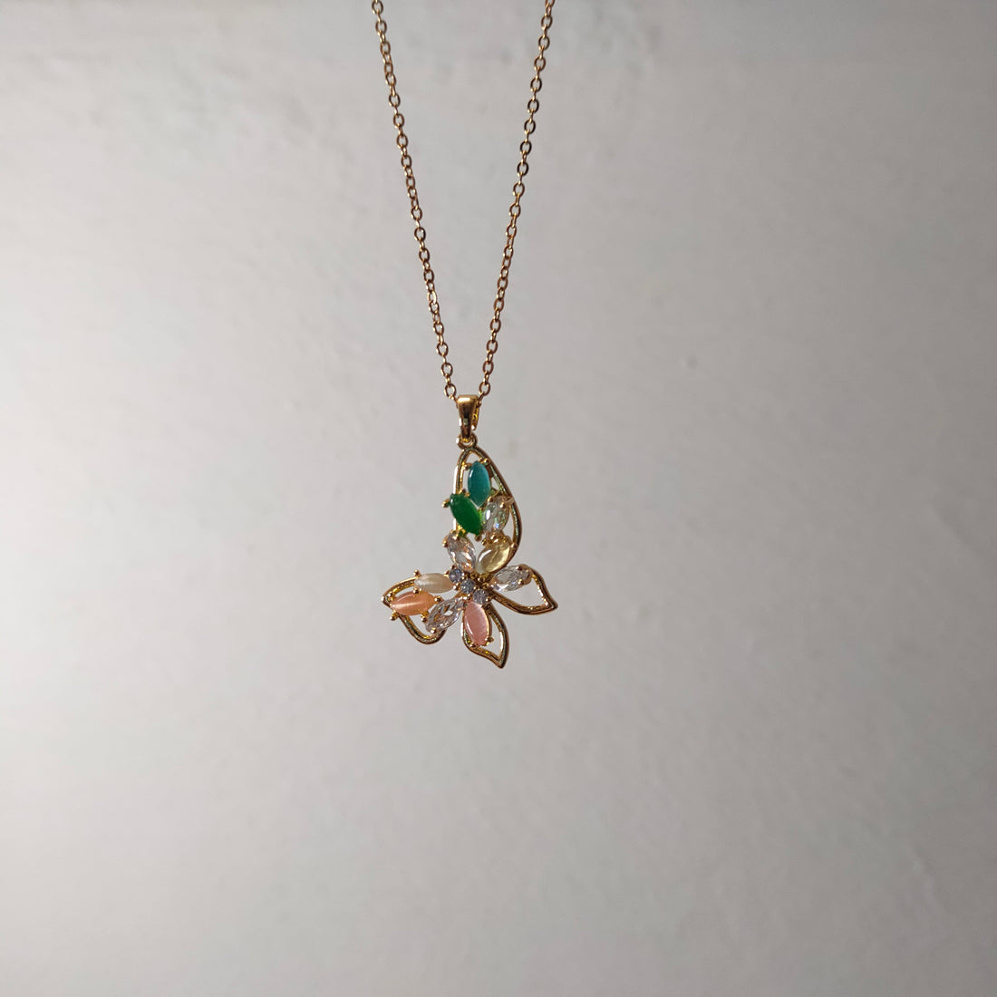 Butterfly Bloom Anti Tarnish Necklace